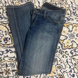 EUC - boot cut medium wash jeans